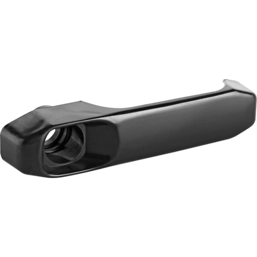 Angled front view with bag zipped and handles upright.