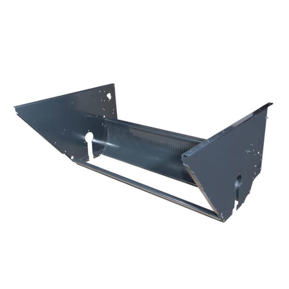 Angled front view with bag zipped and handles upright.