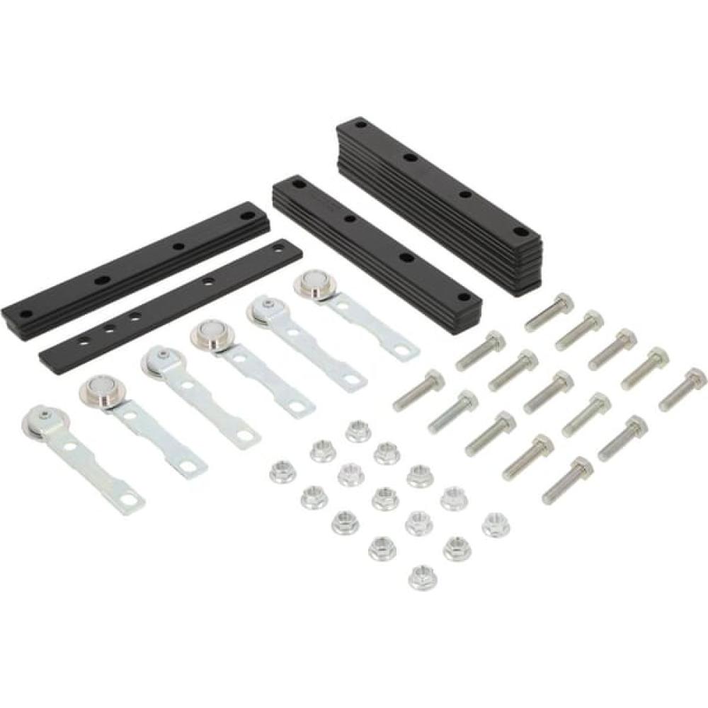 Angled front view with bag zipped and handles upright.