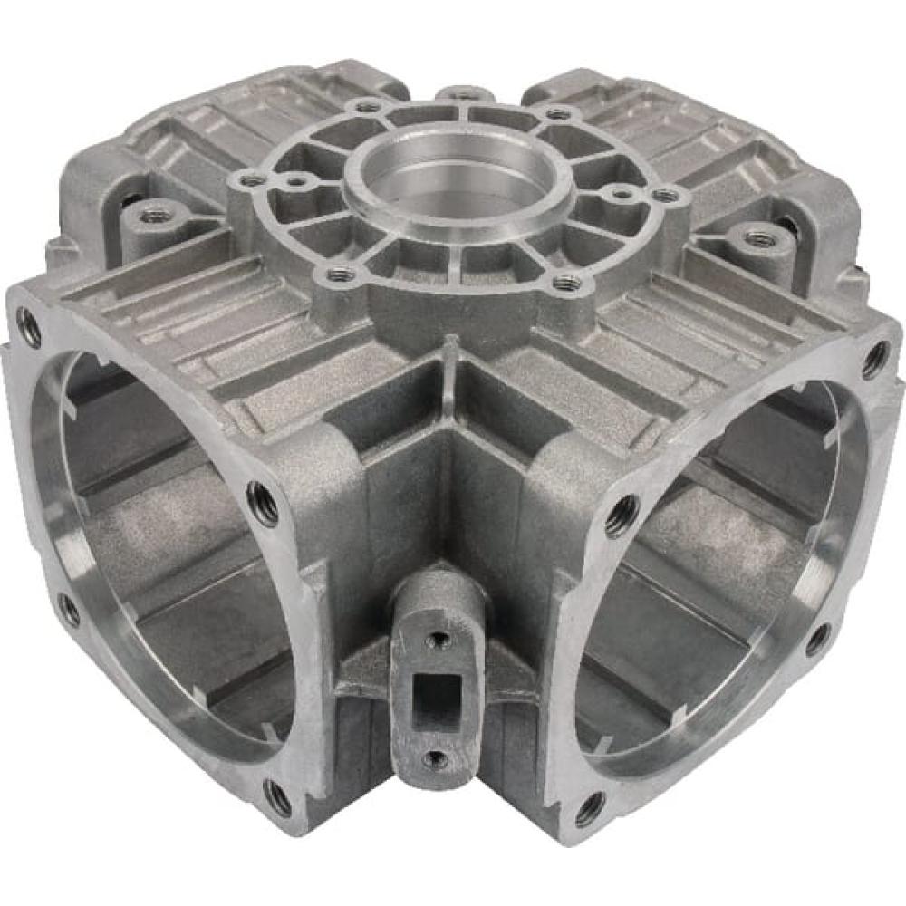 Angled front view with bag zipped and handles upright.