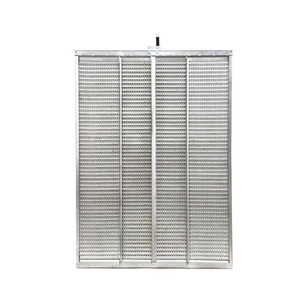 Angled front view with bag zipped and handles upright.