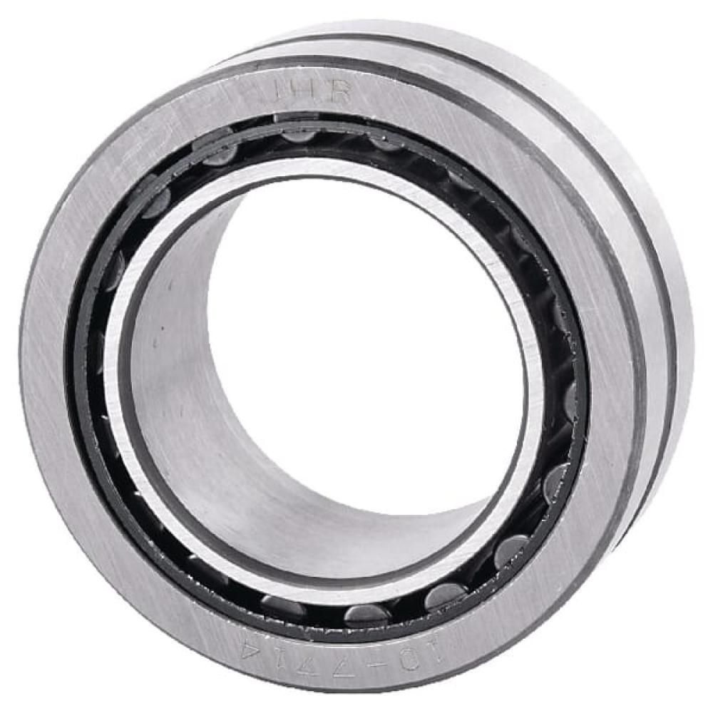 Angled front view with bag zipped and handles upright.