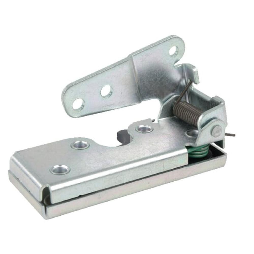 Angled front view with bag zipped and handles upright.