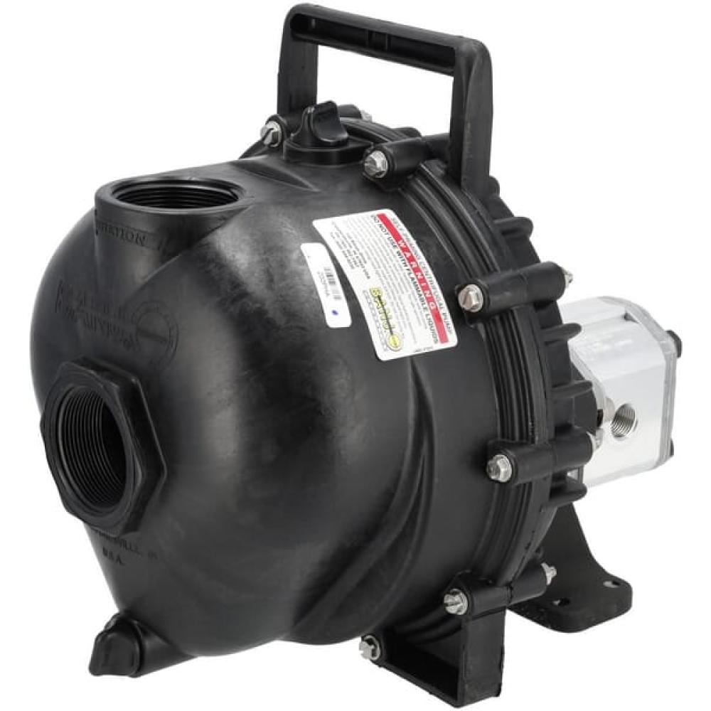 Angled front view with bag zipped and handles upright.