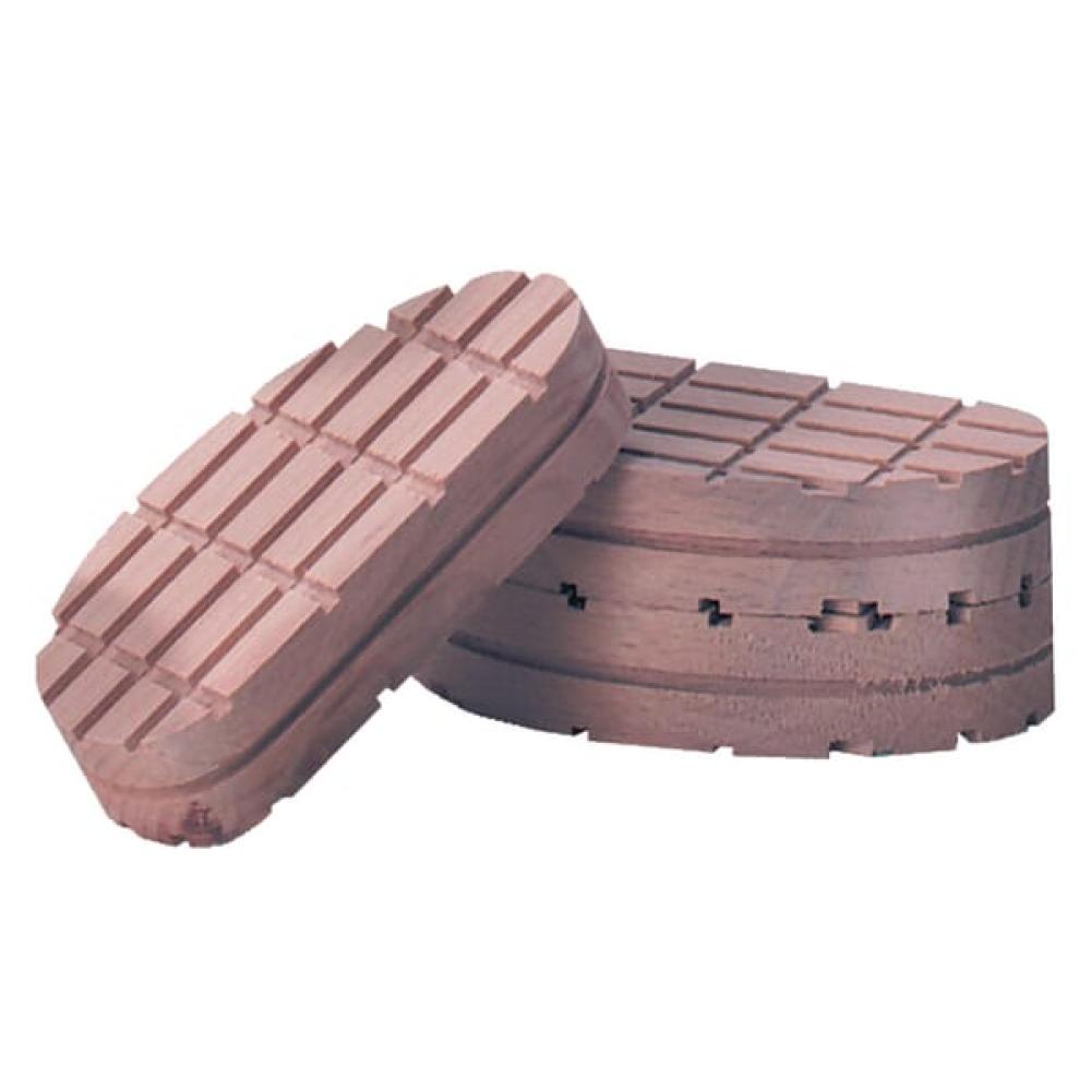 Houten blok standaard 112mm 2 stuks