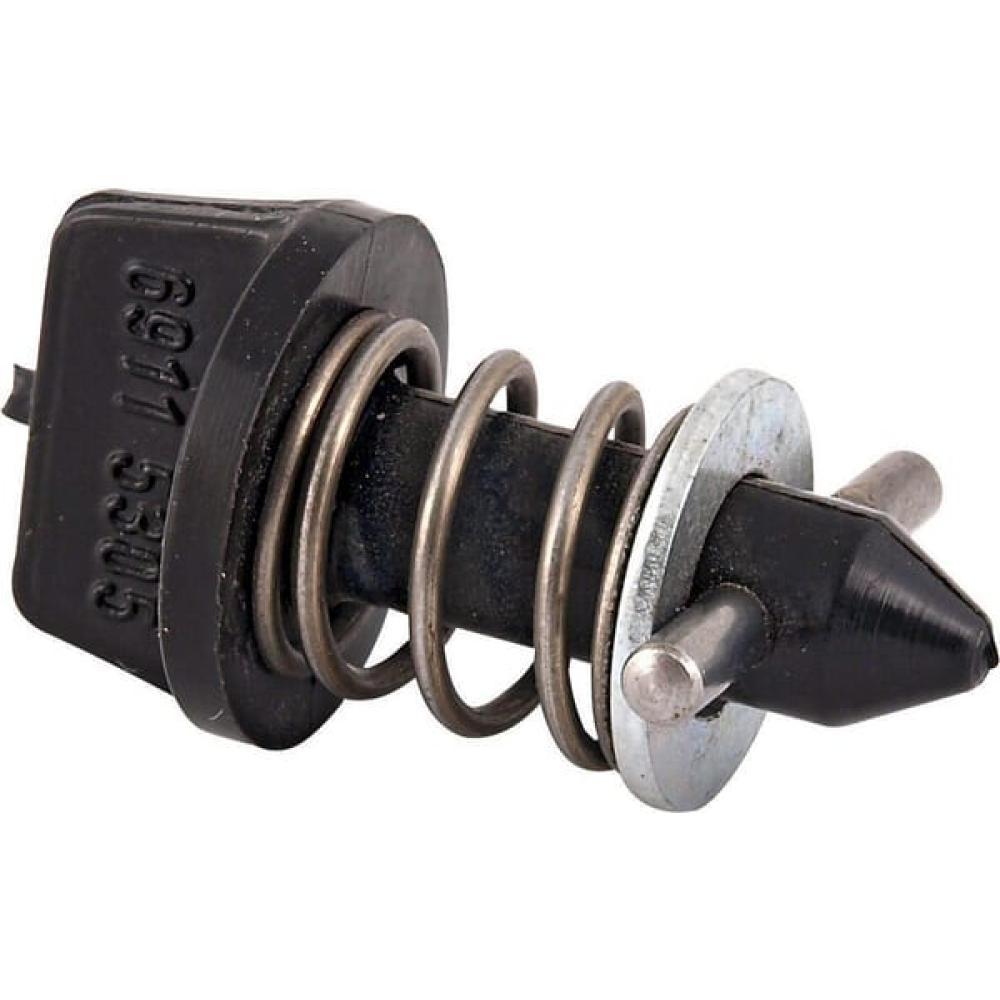 Angled front view with bag zipped and handles upright.