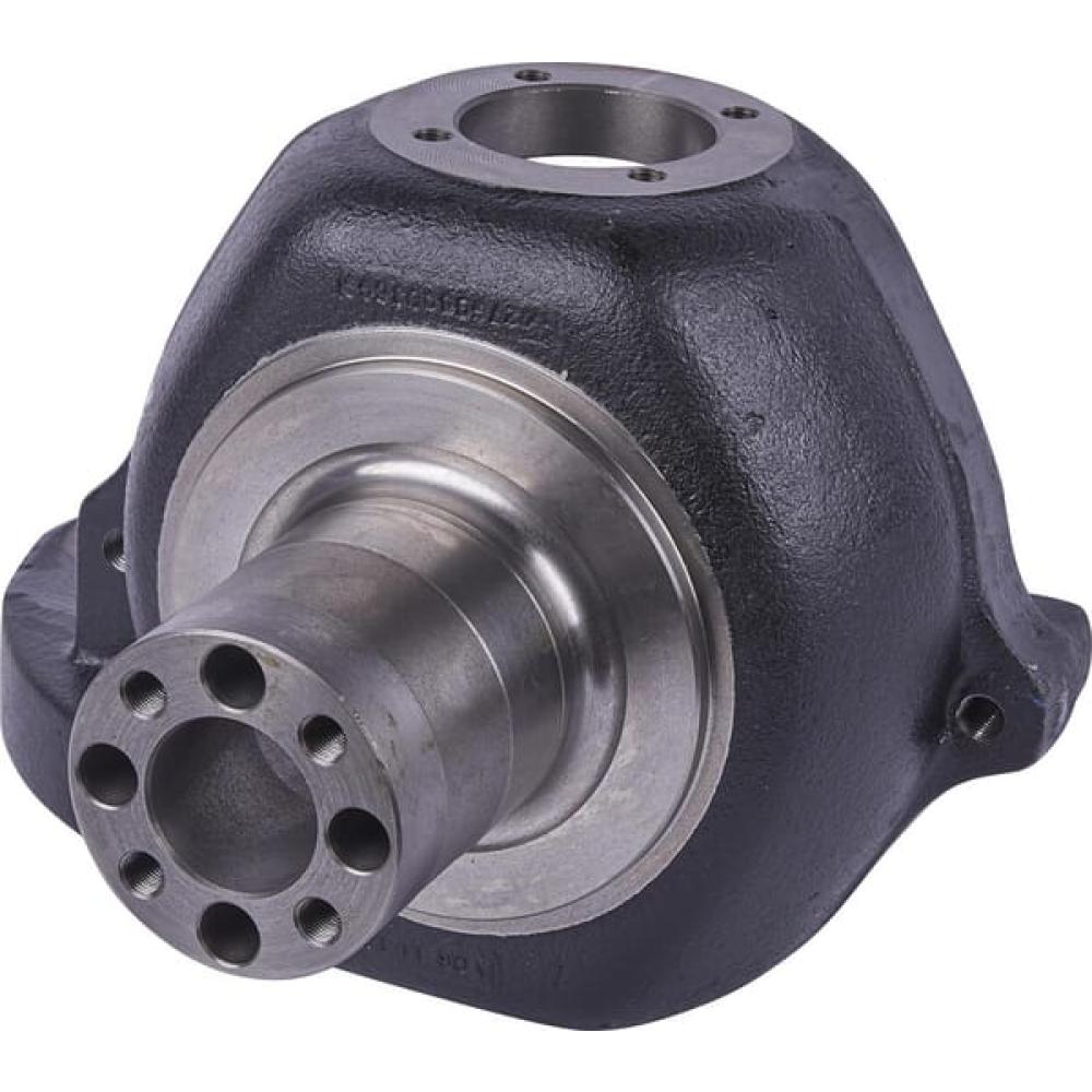 Angled front view with bag zipped and handles upright.