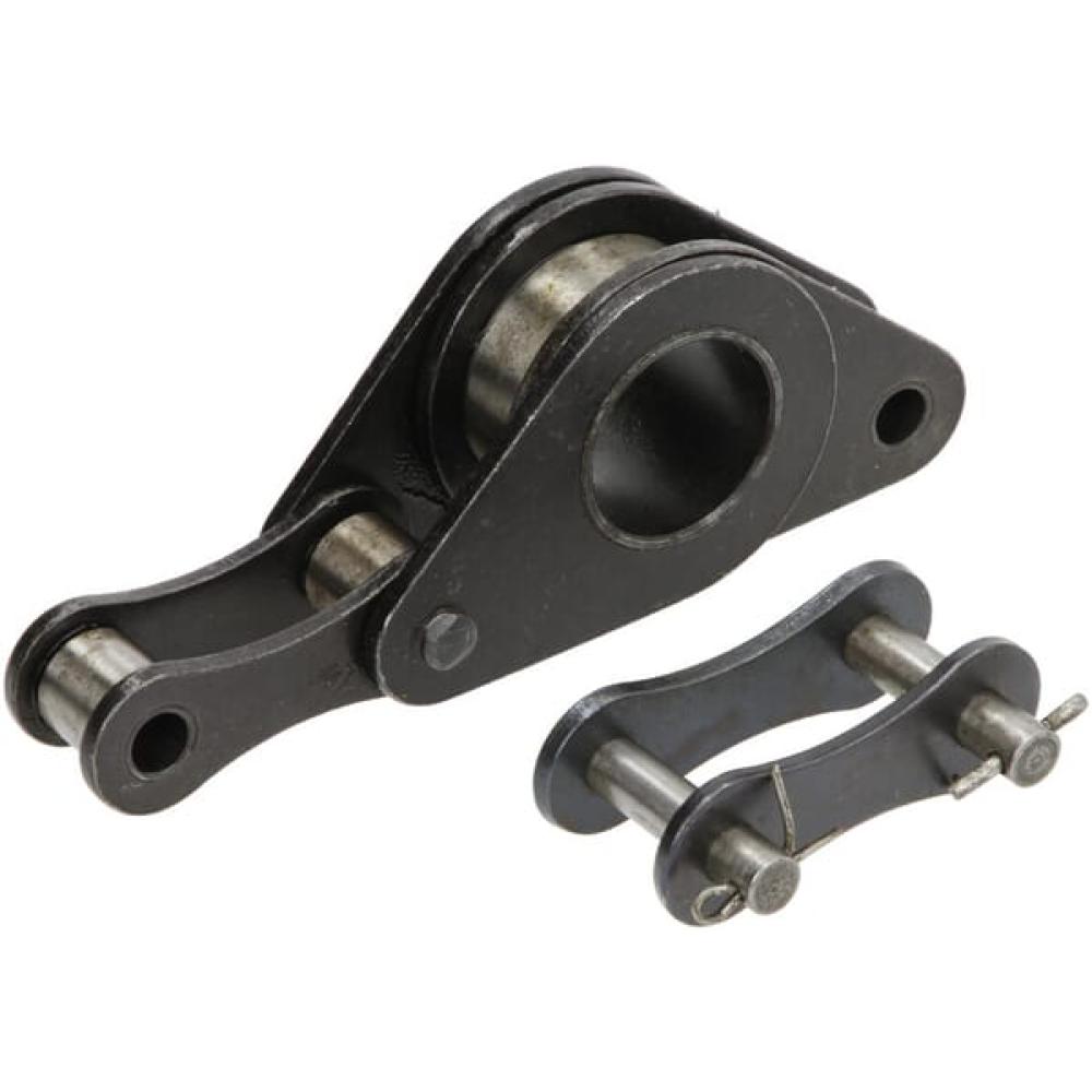 Angled front view with bag zipped and handles upright.