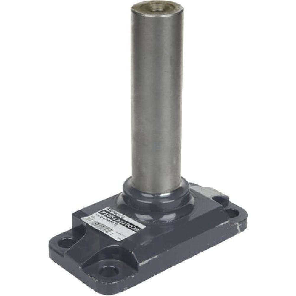 Angled front view with bag zipped and handles upright.