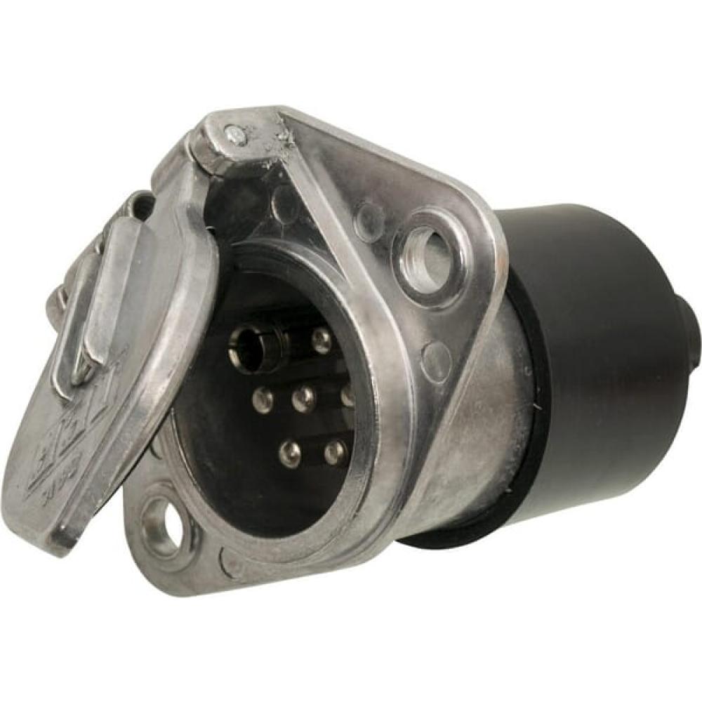 Buchse, 7-polig Euro, Metall