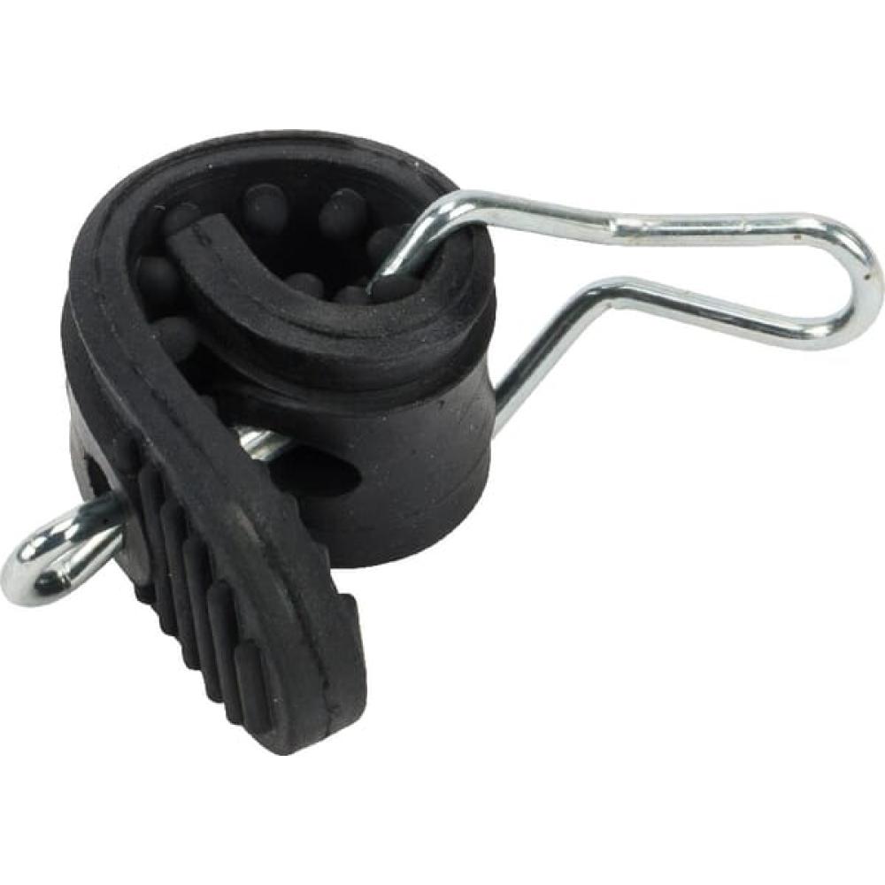 Rubber met klem, 5 stuks