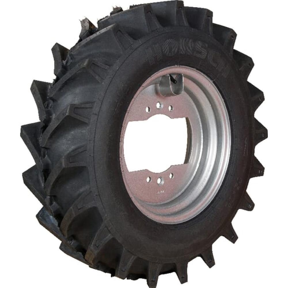 Wheel 7.50-16, 6-hole, TS08HD, with tube Right