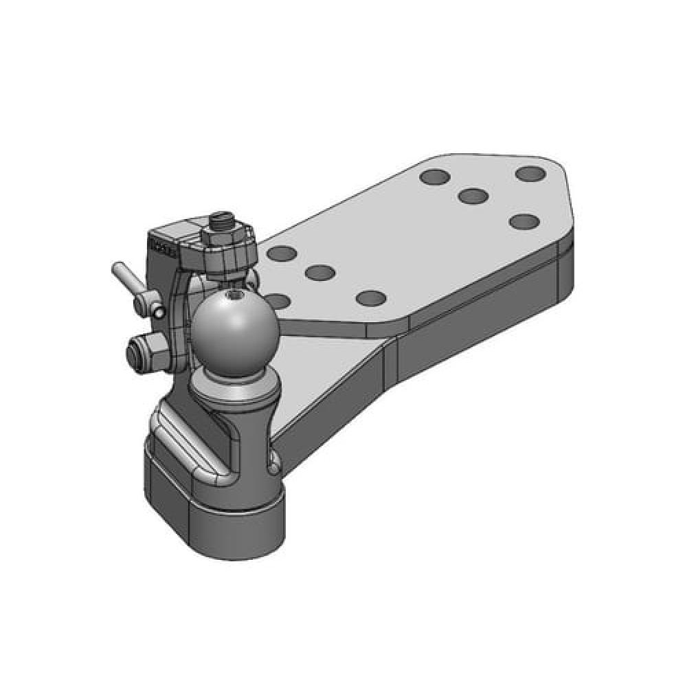 Forced steering K50® L with hold-down device for 40-45 mm