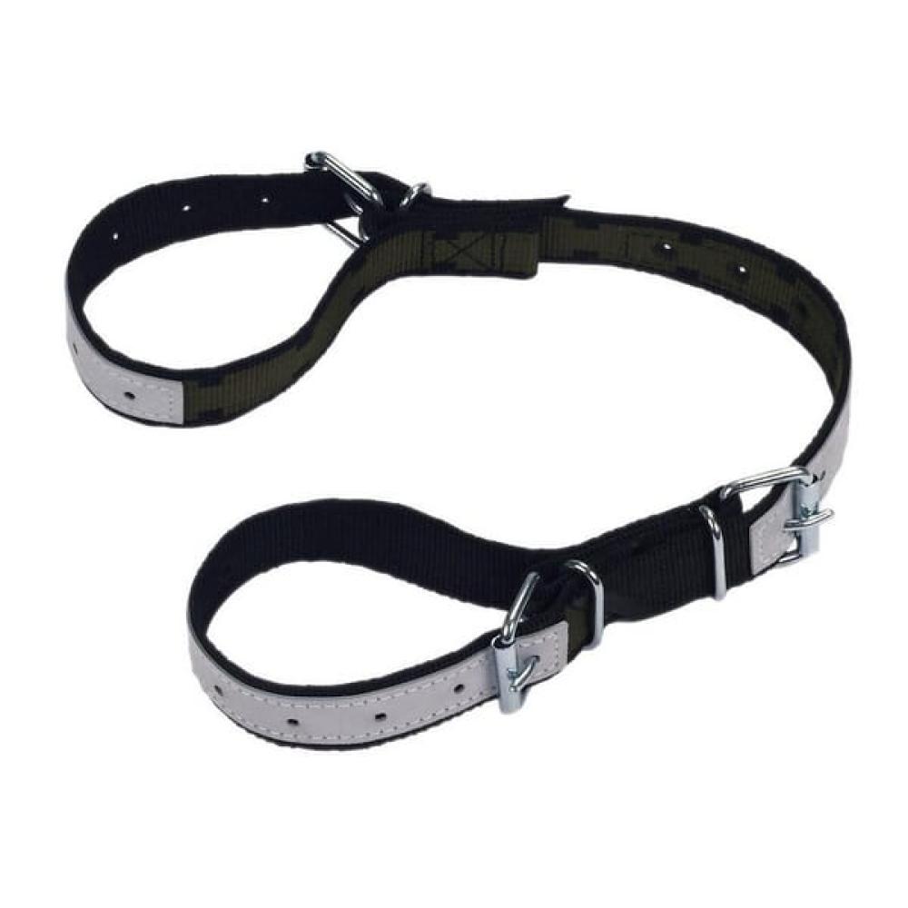 Angled front view with bag zipped and handles upright.