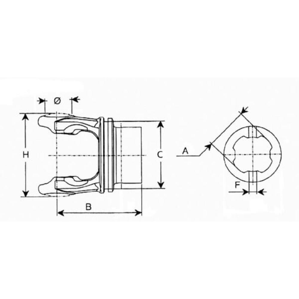 Gaffel buiten S6