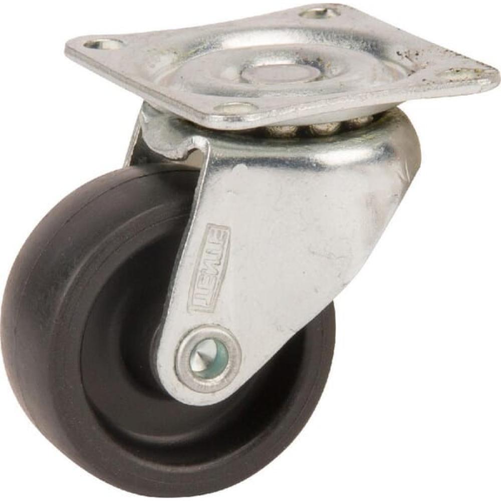 Zwenkwiel polypropyleen: Ø25x12mm, flensplaat: 35x30mm belasting: 10kg, Tente