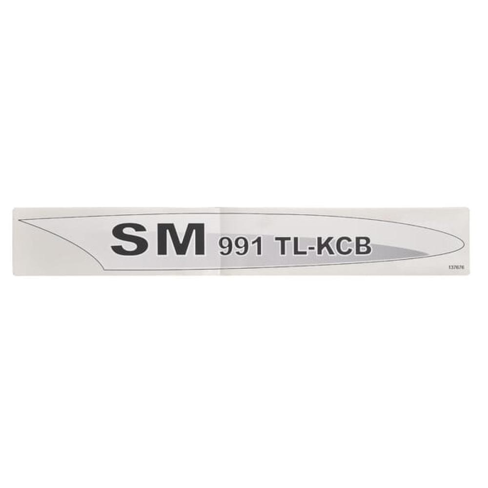 Sticker "SM991TL-KCB" R. Fella