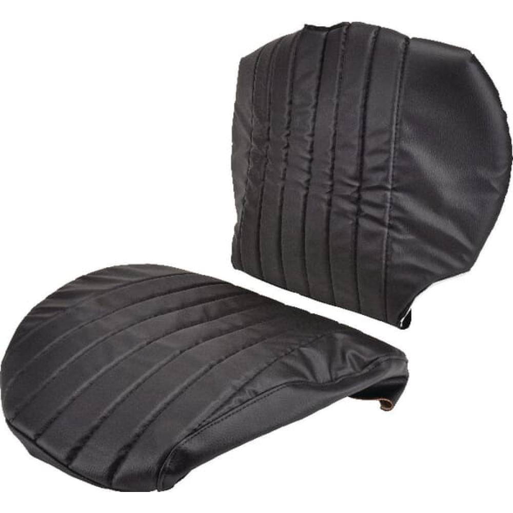 Zittinghoes set, zwart PVC