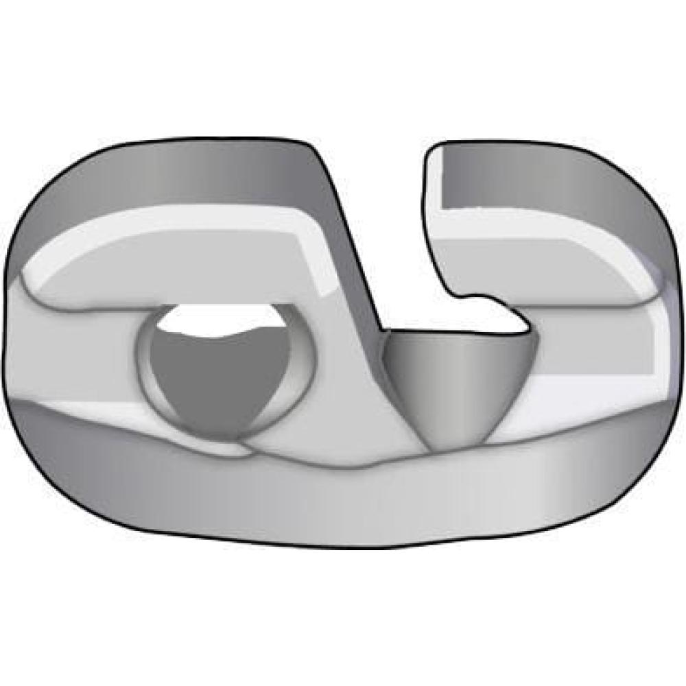 Centrale haken - kettingen met centrale sluithaak (5,50 mm)