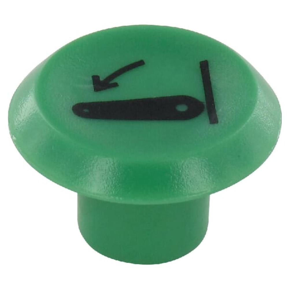 Embleem, hefinrichting heffen, rond, groen