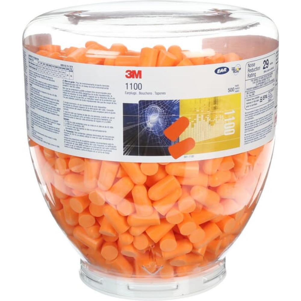 Ear plugs in a refill, 1100 pieces, 3M