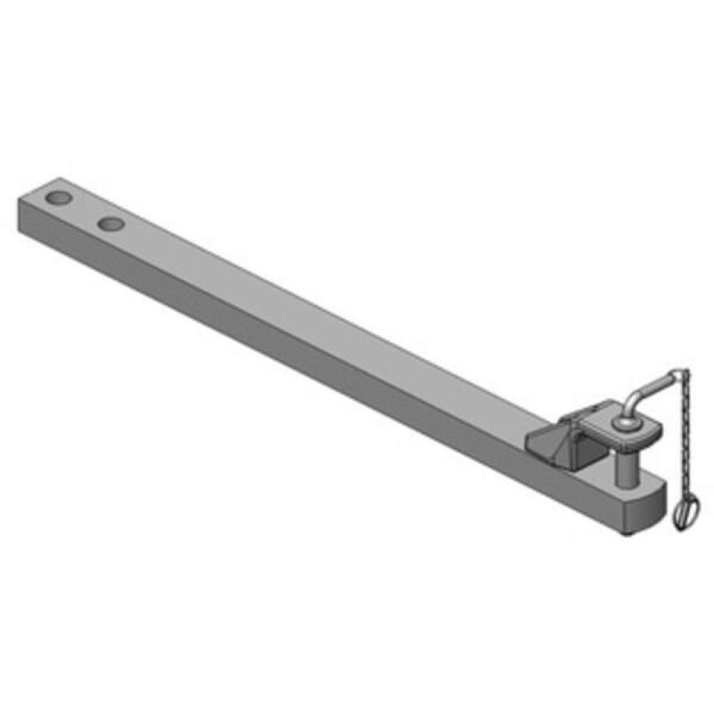 Drawbar 80x50 L1170mm Cat. 2 Ø31,5mm