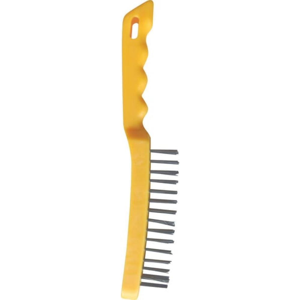 Staaldraadborstel 4 rijen V2A
