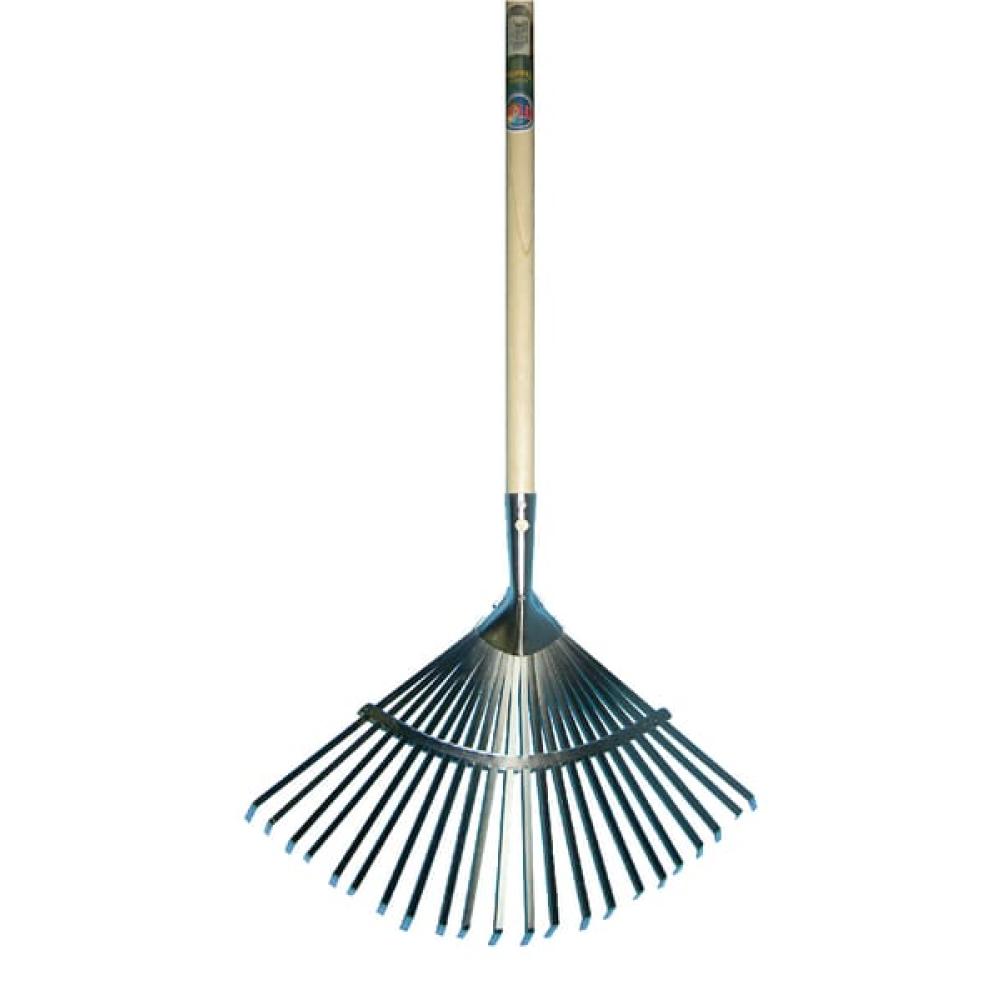Bladhark metaal met steel 150cm