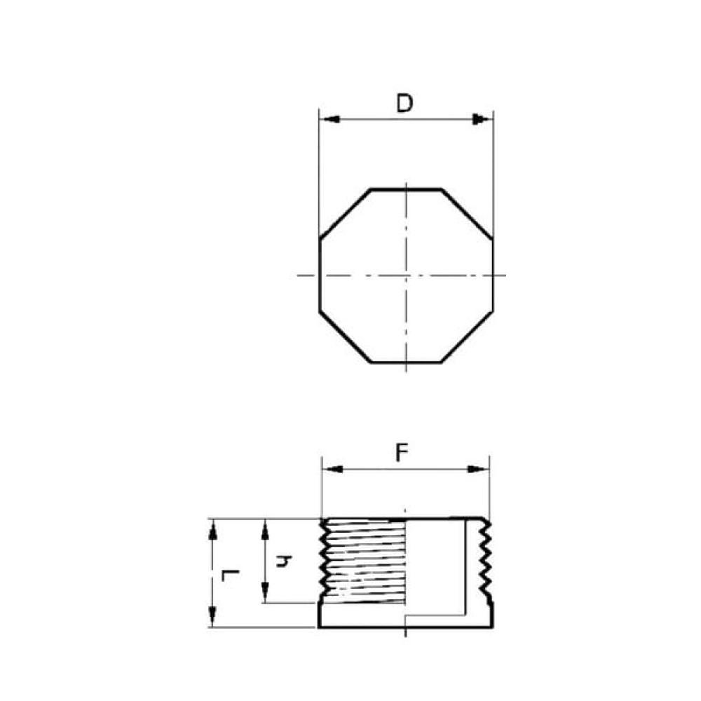 Afsluitkap bu 1 1/4"