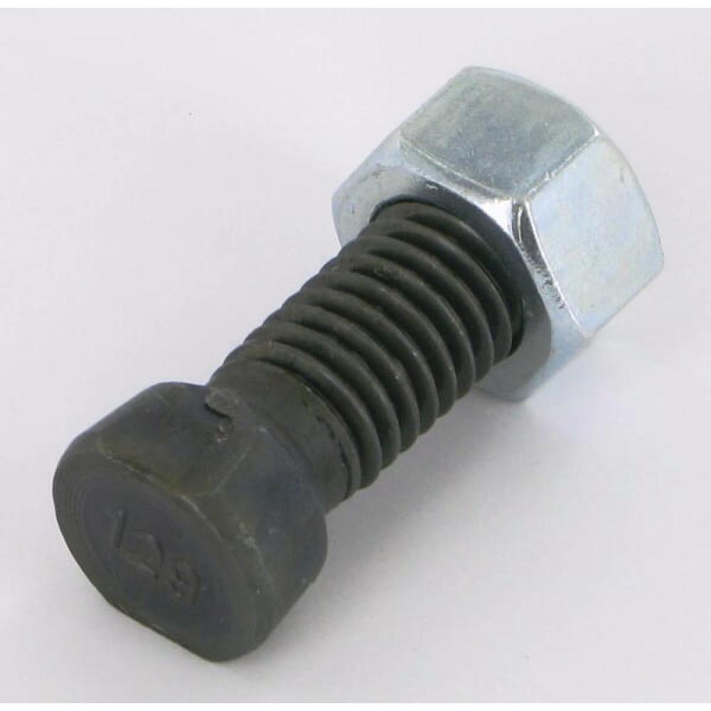 Ploegbout 1/2x40 12.9 + moer
