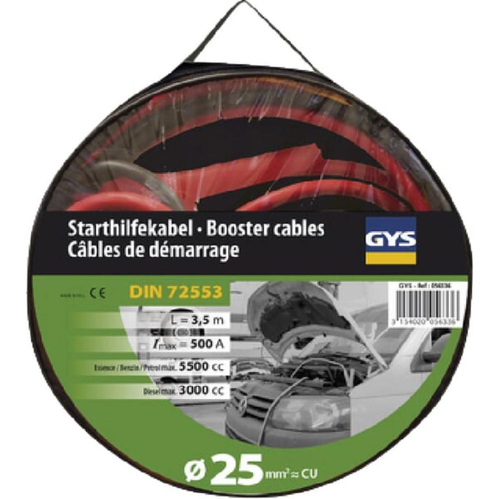 Startkabelset 25 mm² 3,5 m PRO