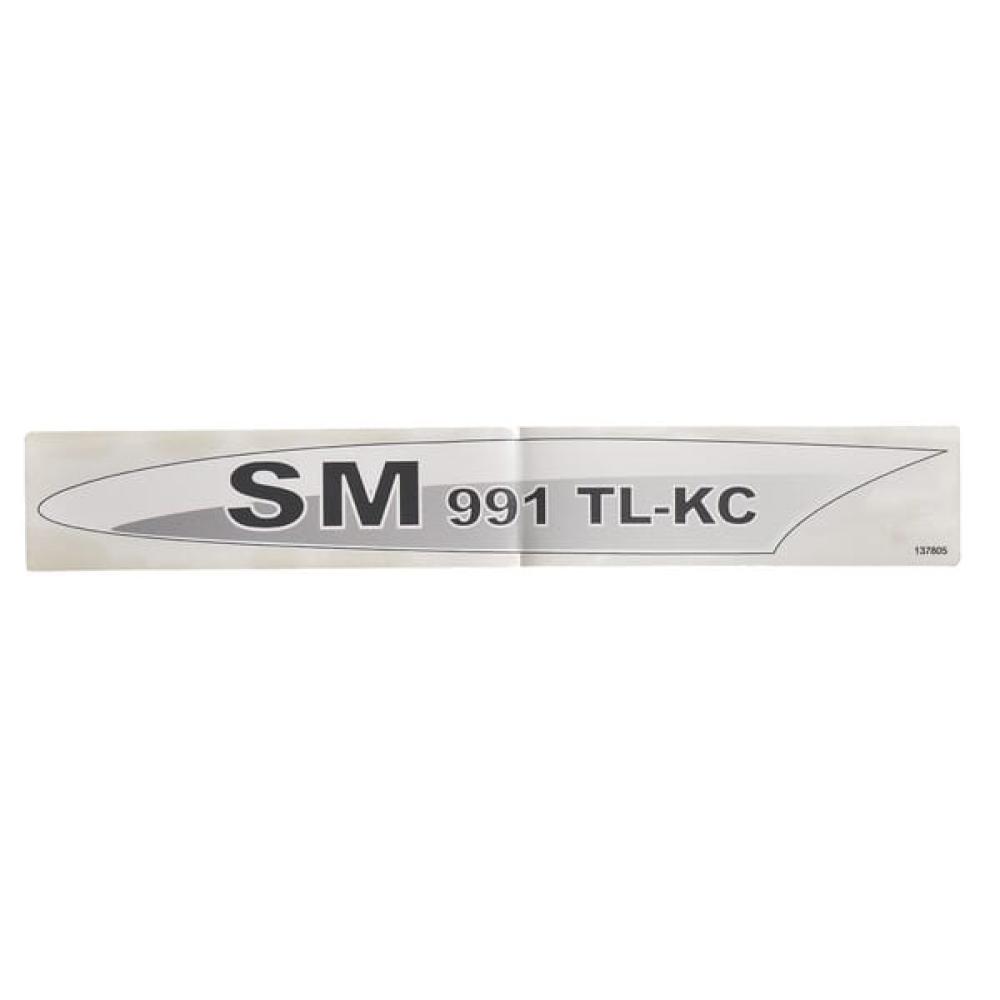 Sticker "SM 991TL-KC" L. Fella
