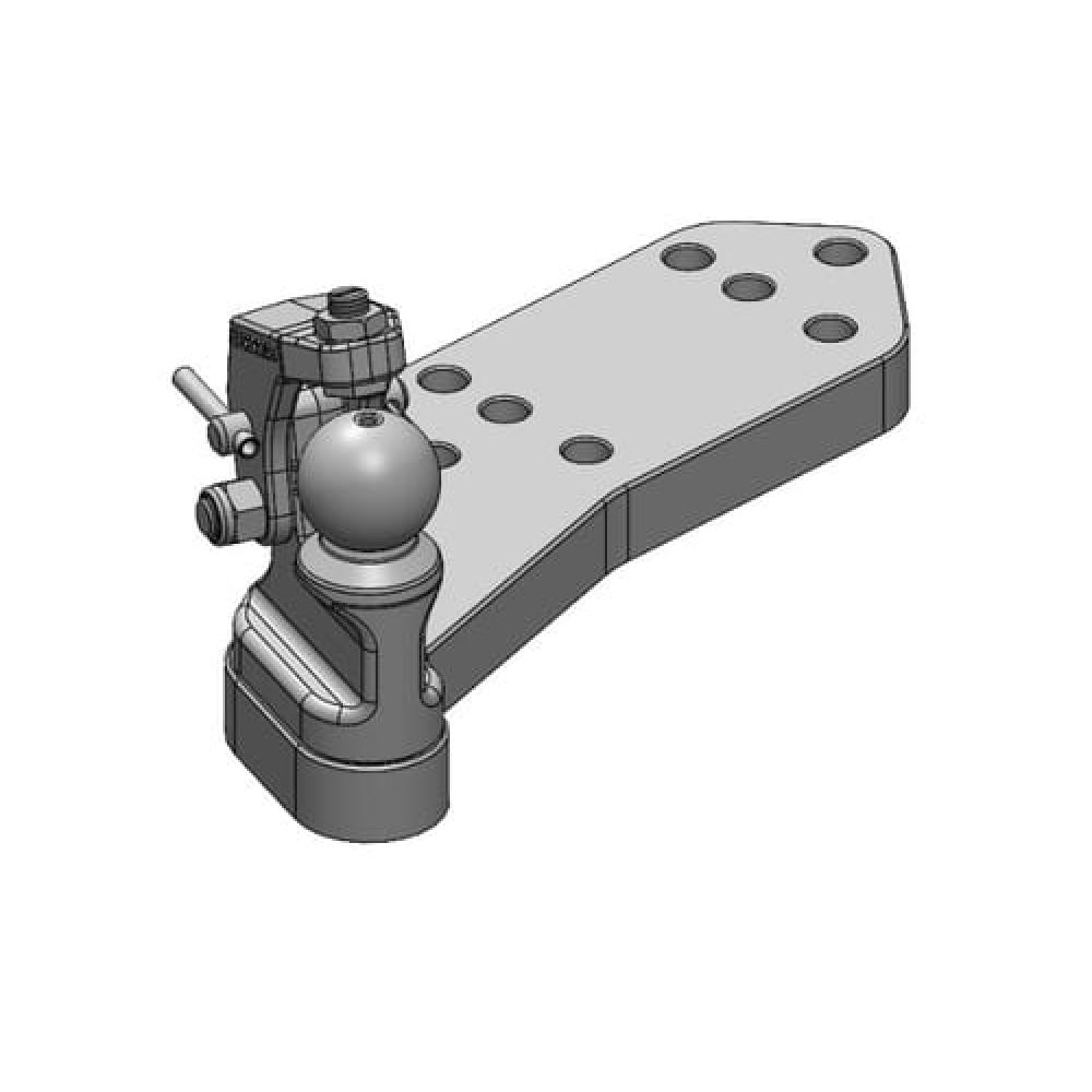 Forced steering K50® L with hold-down device for 50-55 mm