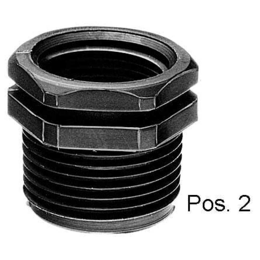 Soknippel 3/4" bu. x 1/2" bi.