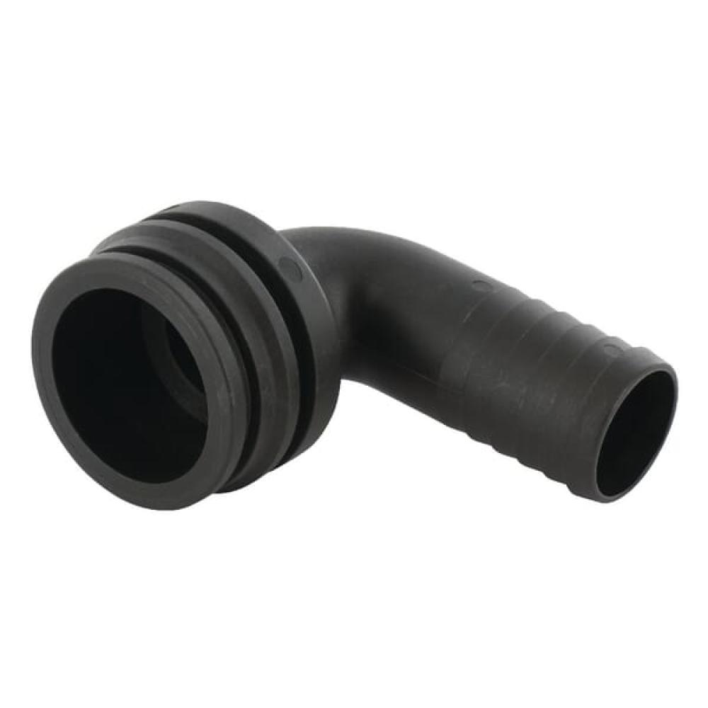 Slangaansluiting 90° T6M 25 mm