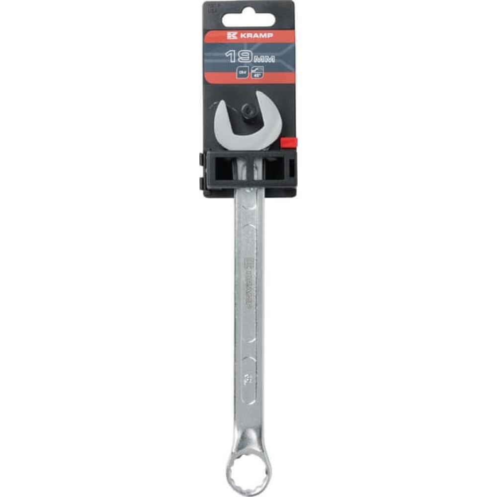 Ringsteeksleutel gebogen 19 mm