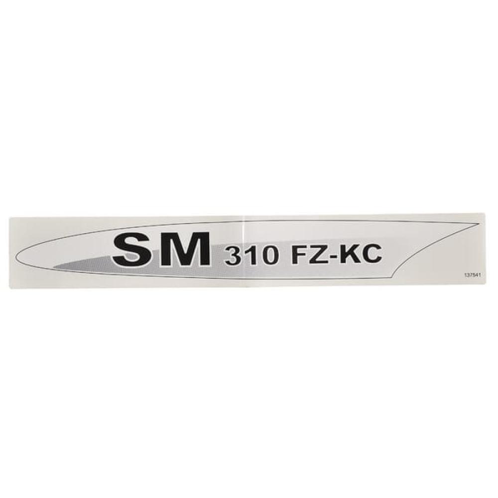 Sticker "SM 310 FZ-KC" L Fella