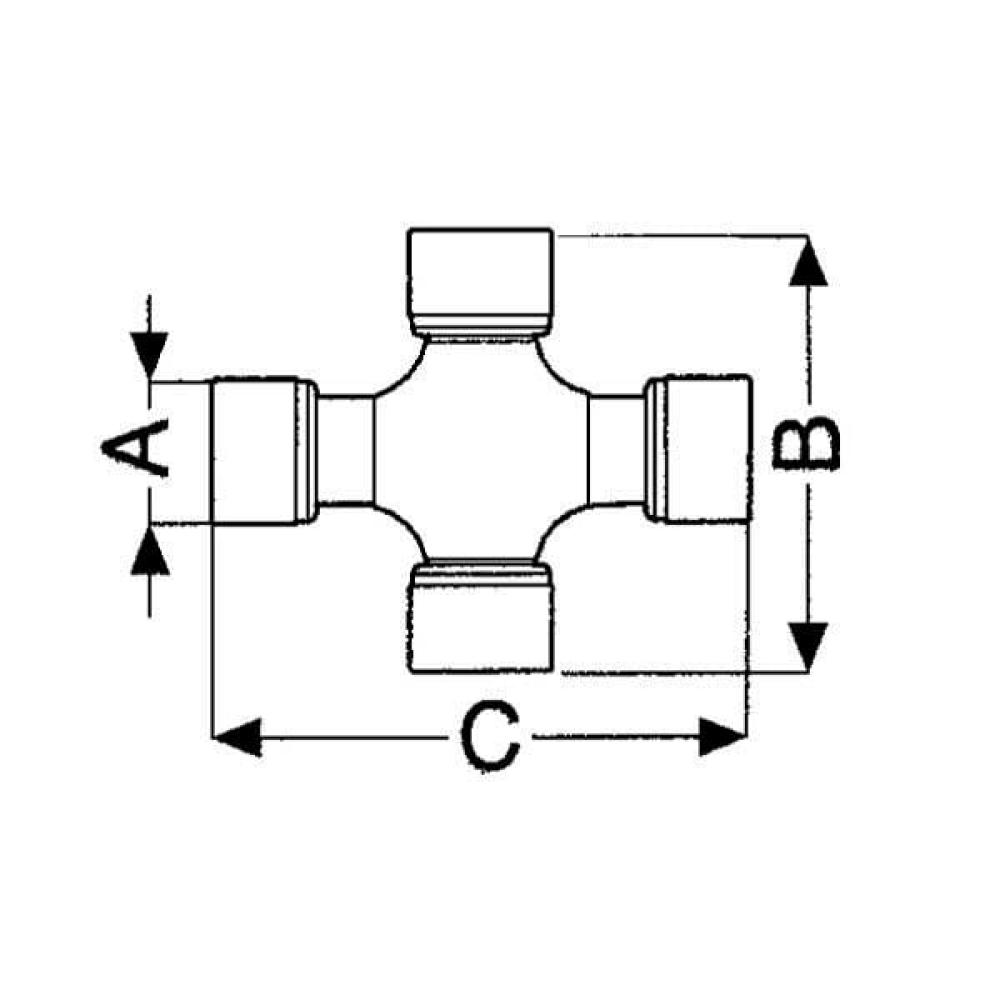 Kruisstuk T80 CvJ