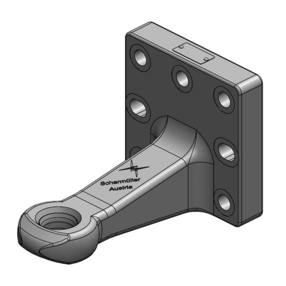 Towing Eye Ø40mm 145x145 versetzt mit Buchse DIN 11026