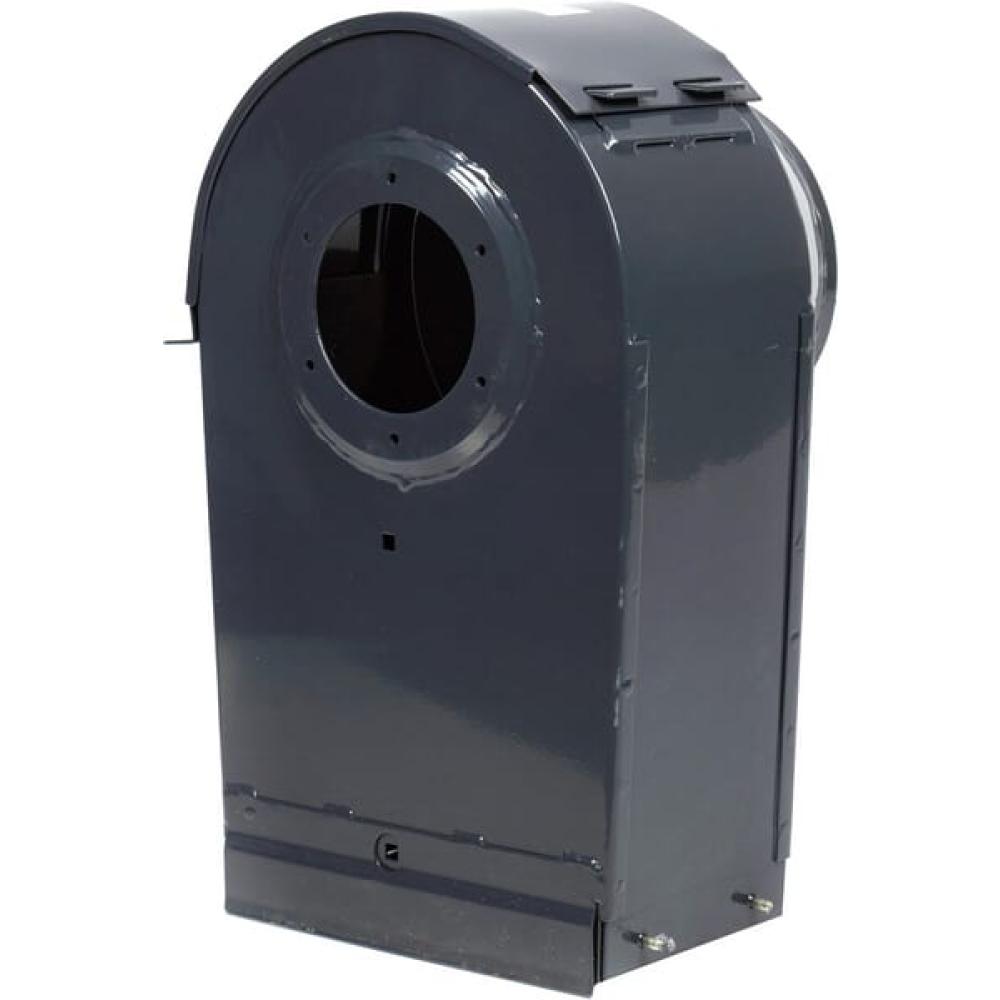 Angled front view with bag zipped and handles upright.