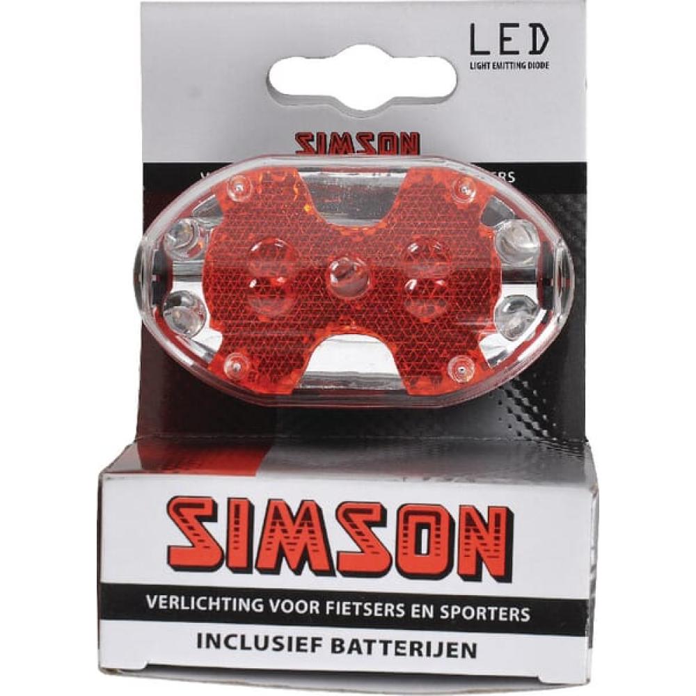Batterij LED achterlicht rood