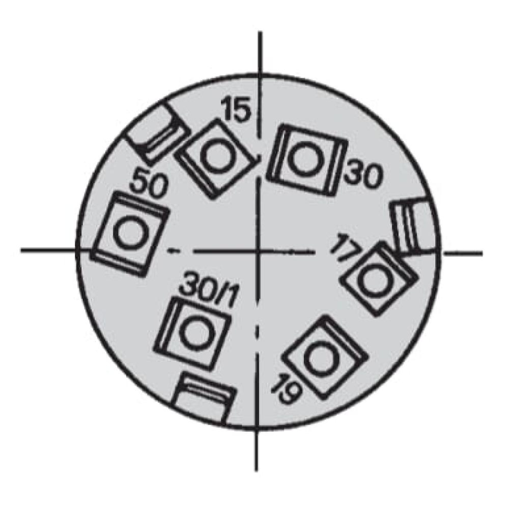 Contactschakelaar P-0-1-2, Cobo