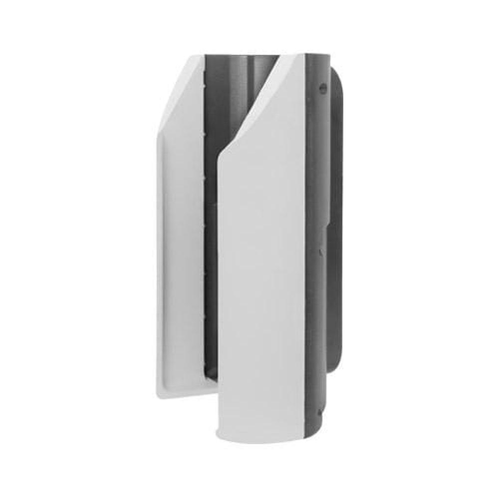 Angled front view with bag zipped and handles upright.