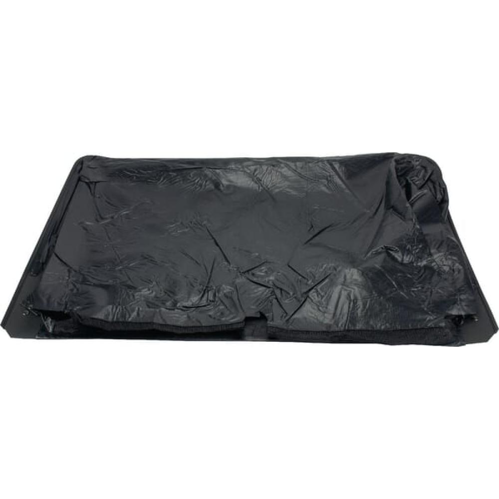 Angled front view with bag zipped and handles upright.