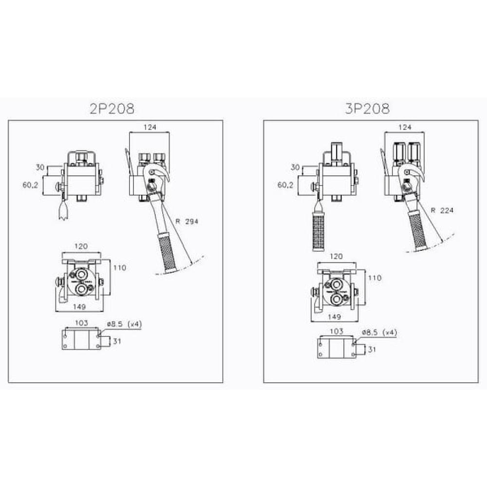 Multi plug DN12-2x15L