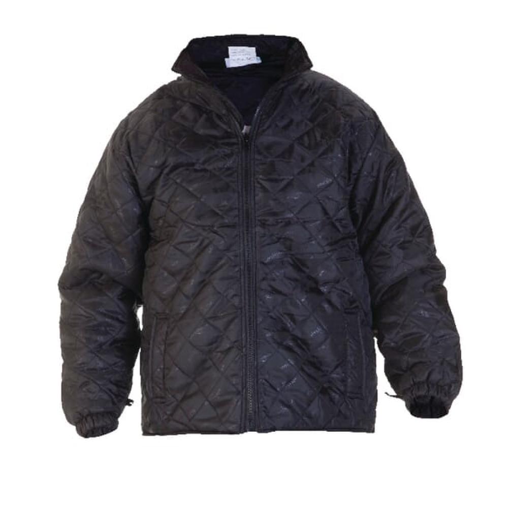 Gevoerde jas, zwart, 2XL