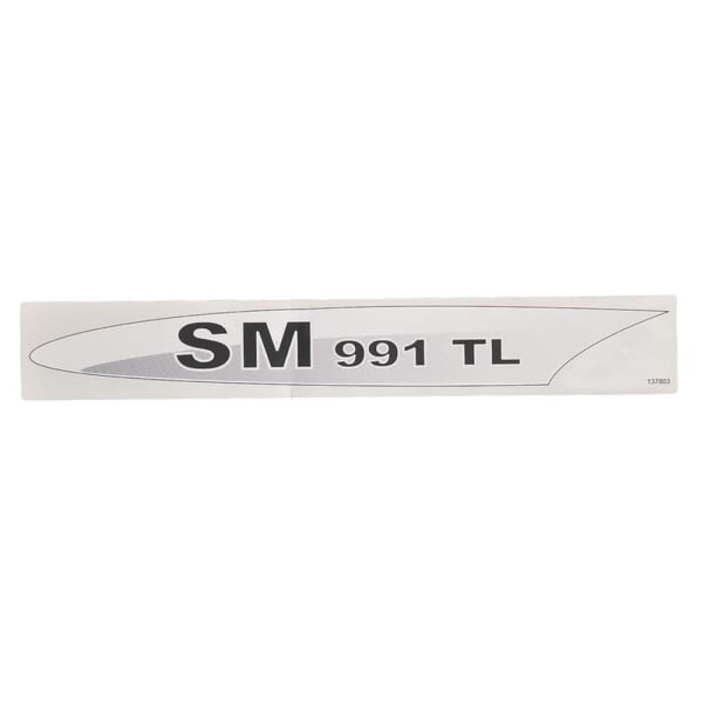 Sticker "SM 991 TL" L. Fella