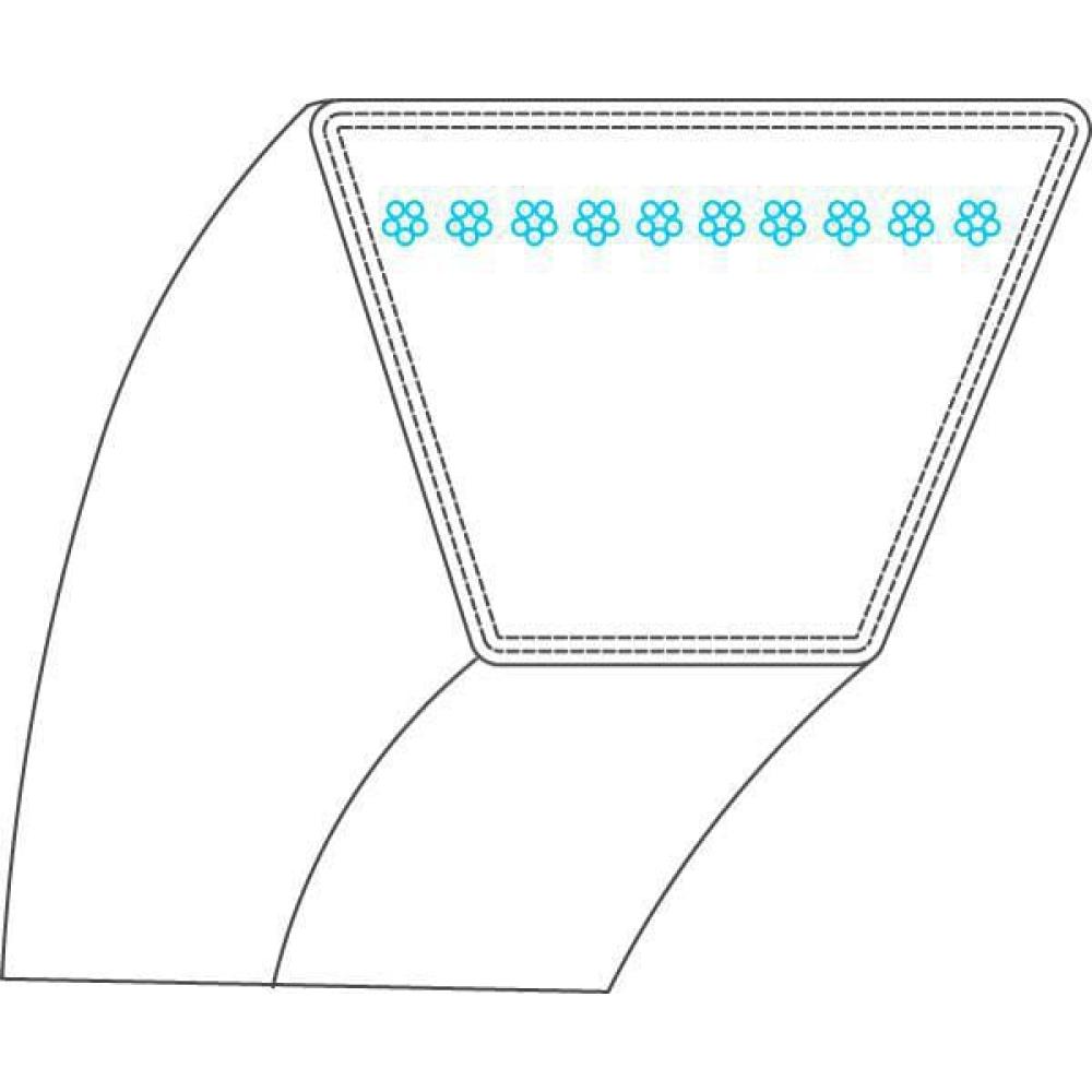 Angled front view with bag zipped and handles upright.