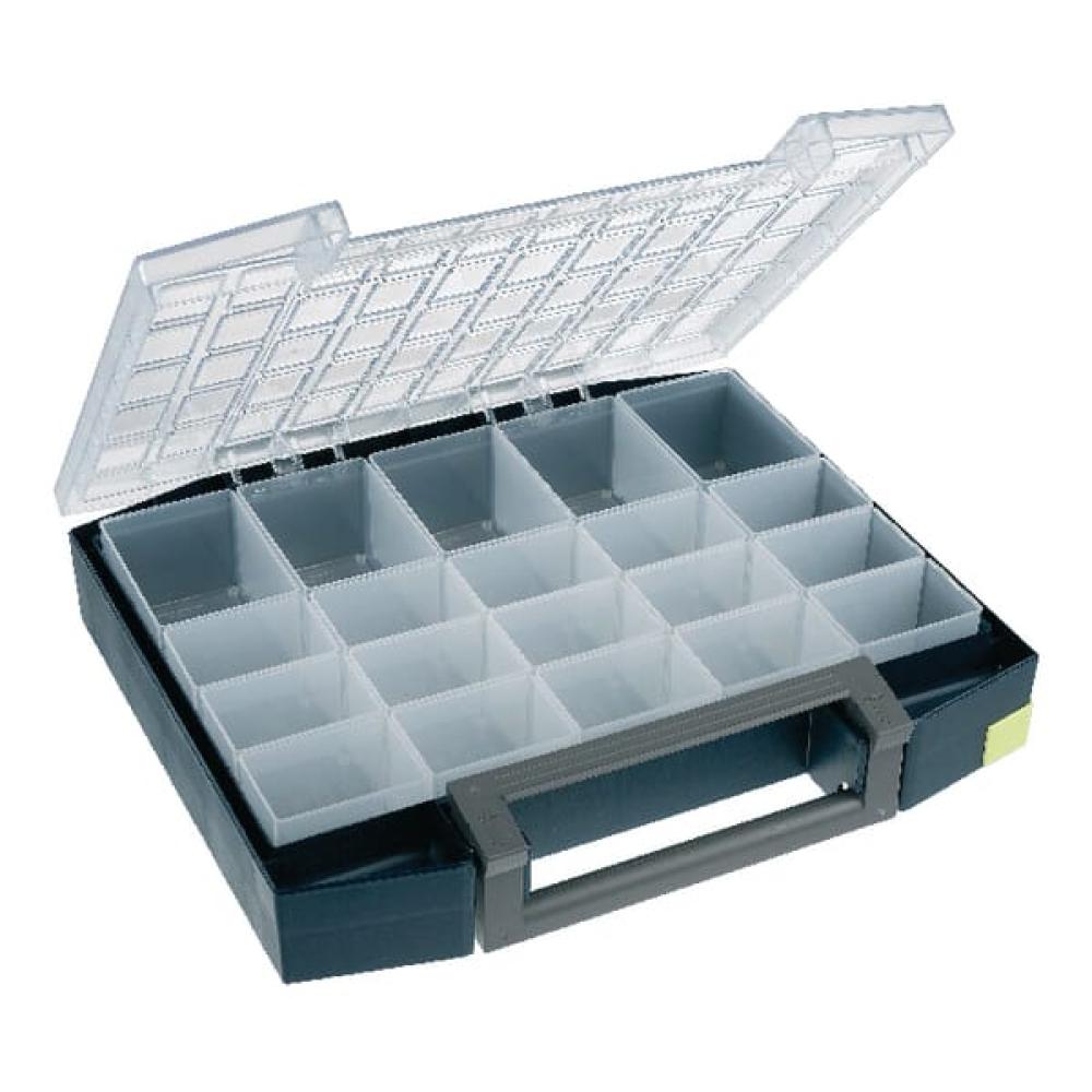 Assortimentsdoos 15l, blauw, 20 vakken, Boxxser 80 5x10-2, Raaco