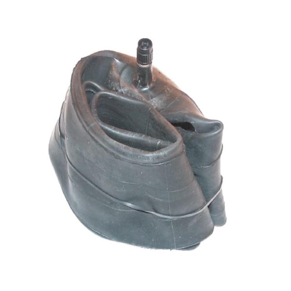 Angled front view with bag zipped and handles upright.